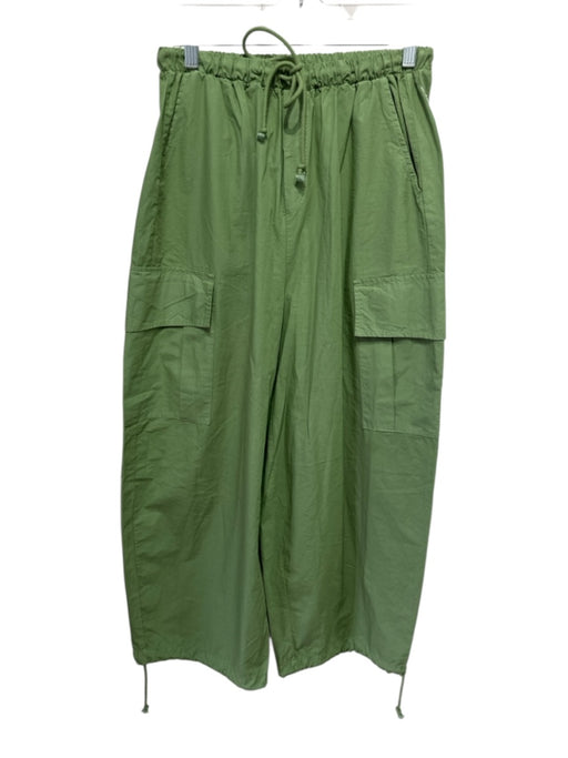 Stateside Size S Green Missing Fabric Tag Elastic & Drawstring Waist Pants Green / S