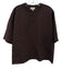Staud Size XS/S Chocolate Brown Rayon Crew Neck Half Sleeve Top Chocolate Brown / XS/S