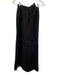 Reformation Size 2 Black Linen Sleeveless Tie Waist Elastic Back Maxi Skirt Set Black / 2