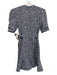 Jonathan Simkhai Size 2 Navy, White, Purple Cotton Blend Short Sleeve Dress Navy, White, Purple / 2