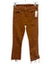 Mother Size 26 Brown Cotton Button Fly High Rise Boot Cut Jeans Brown / 26