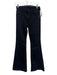 Mother Size 26 Black Cotton Zip Fly High Rise Boot Cut Jeans Black / 26
