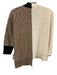 Veronica Beard Size XS White, Orange, Black Merino Wool Long Sleeve Knit Sweater White, Orange, Black / XS