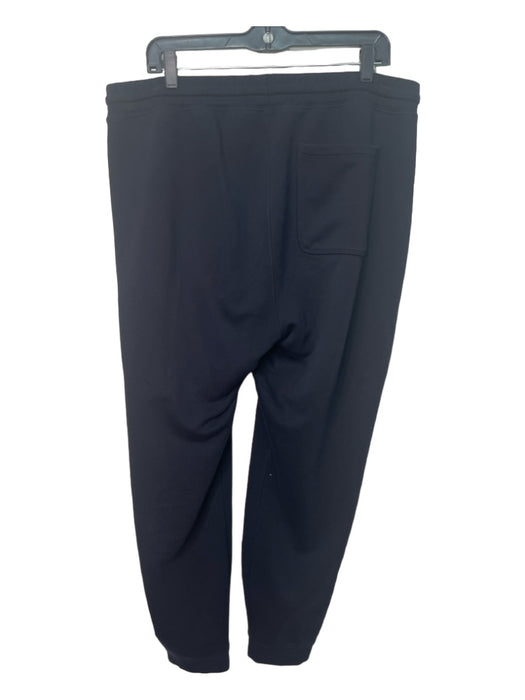 Vince Size L Navy Cotton Blend Solid Jogger Men's Pants L