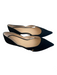 Stuart Weitzman Shoe Size 9.5 Black Suede Leather Cut Out Pointed Toe Shoes Black / 9.5