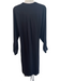 Isabel Marant Size 40 Black 100% Silk Raw Edge Detail Asymmetric Ruffle Dress Black / 40