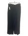 vie by victoria royal Size 8 Black Silk Elastic Waist Wide Leg Side Zip Pants Black / 8