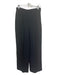 vie by victoria royal Size 8 Black Silk Elastic Waist Wide Leg Side Zip Pants Black / 8