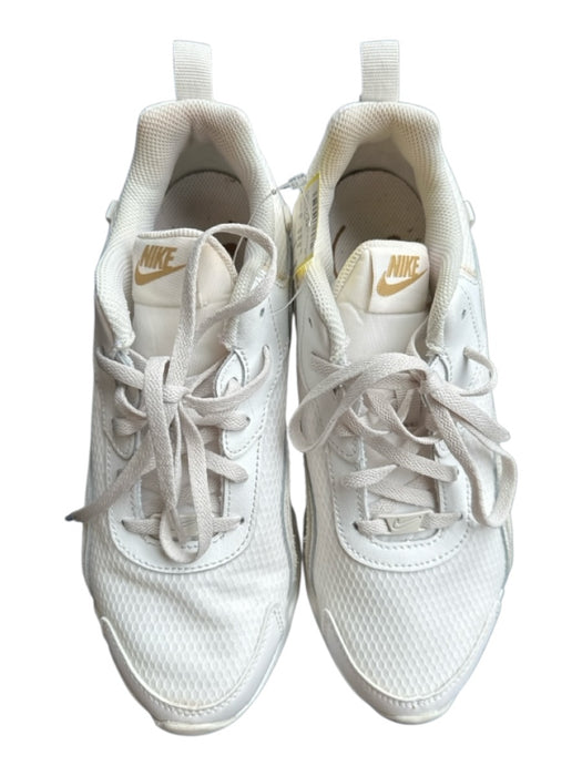 Nike Shoe Size 8 White Gold Accents Herringbone Shoes White / 8