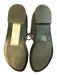 Theory Shoe Size 40 Black Leather Silver Hardware Open Toe Buckle Strap Shoes Black / 40