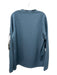Porsche Design NWT Size XL Blue Synthetic Textured Athleisure Long Sleeve Shirt Blue / XL