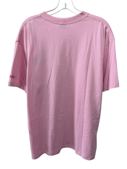Sandro NWT Size L Pink & Red Cotton Starfish Men's Short Sleeve Pink & Red / L