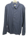 Sandro NWT Size L Navy Blue Cotton Button Down Men's Long Sleeve Shirt Navy Blue / L