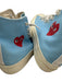 Converse x Comme Des Garcon Shoe Size 9 Light blue, white, red Canvas Sneakers Light blue, white, red / 9