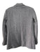 Uniqlo Size XXS Gray & Black Poly Blend Chevron Detai Blazer 2 Button Jacket Gray & Black / XXS