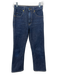 Khaite Size 24 Dark Wash Cotton Blend Denim Mid Rise Straight Leg Jeans Dark Wash / 24