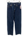 COS Size 24 Dark Wash Cotton Denim Zip Fly High Rise Straight Leg Jeans Dark Wash / 24