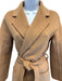 The Curated Size XS Camel Brown Wool & Cashmere Long Sleeve Collar Pockets Coat Camel Brown / XS