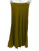 MM6 Maison Margiela Size 36 Split Pea Green Polyester Pleated Side Zip Skirt Split Pea Green / 36