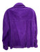 Zara Size M Purple Cotton Corduroy Snap Front Collar Jacket Purple / M