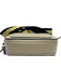 Marc Jacobs Beige Saffiano Leather Gold Tone Hardware Zip Close Crossbody Bag Beige