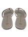 Tory Burch Shoe Size 7 Blush Beige Synthetic Upper Jelly Logo Detail Sandals Blush Beige / 7