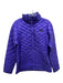 North Face Size M Purple Nylon Quilted Zip Up high neck Jacket Purple / M