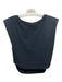 Beach Riot Size XL Black Cotton & Spandex Crew Neck Shoulder Pads Crop Top Black / XL