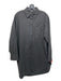 Sixty Days Size One Size Black Cotton Button Down Collar Long Sleeve Dress Black / One Size