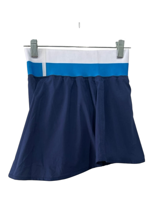 Beach Riot Size XS Navy, Blue, White Polyester Blend Mini Tennis Skirt Skirt Navy, Blue, White / XS