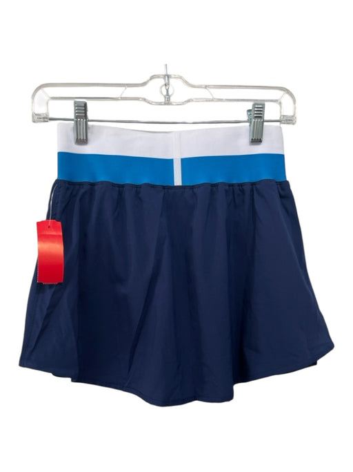 Beach Riot Size S Navy, Blue, White Polyester Blend Mini Tennis Skirt Mini Skirt Navy, Blue, White / S