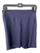 The Upside Size 10 Navy Blue Polyamide Blend High Rise Pockets Shorts Navy Blue / 10