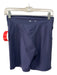 The Upside Size 8 Navy Blue Polyamide Blend High Rise Pockets Shorts Navy Blue / 8