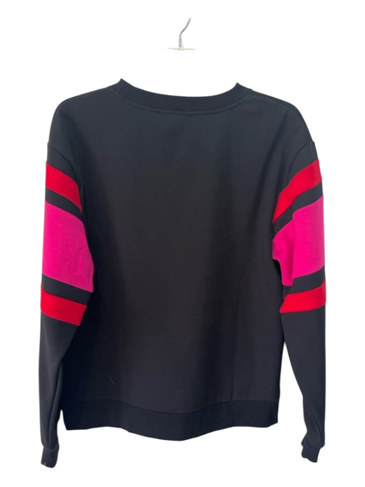 Beach Riot Size S Black, Red, Pink Cotton & Polyester Logo Crew Neck Sweatshirt Black, Red, Pink / S