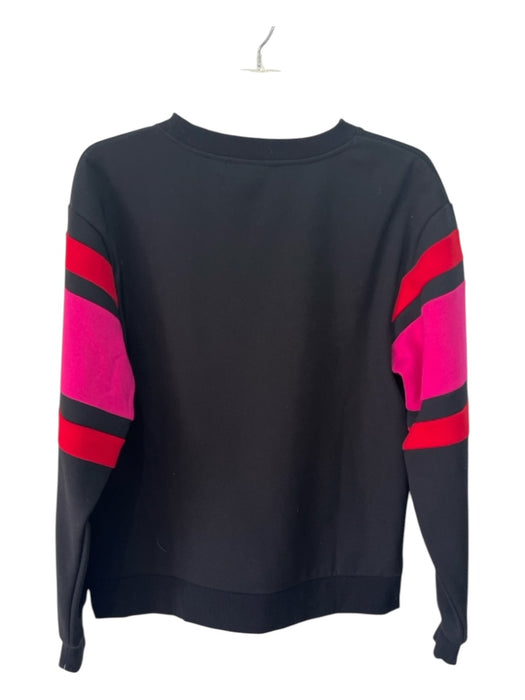 Beach Riot Size S Black, Red, Pink Cotton & Polyester Logo Crew Neck Sweatshirt Black, Red, Pink / S