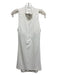 Gigi C Size XL White Polyamide Blend Snake Embossed Open Back Zip Front Dress White / XL