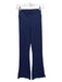 The Upside Size 4/XS Navy Blue Polyamide Blend Flare Hem Side Slit Leggings Navy Blue / 4/XS