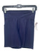 The Upside Size S Navy Blue Polyamide Blend High Rise Pockets Shorts Navy Blue / S