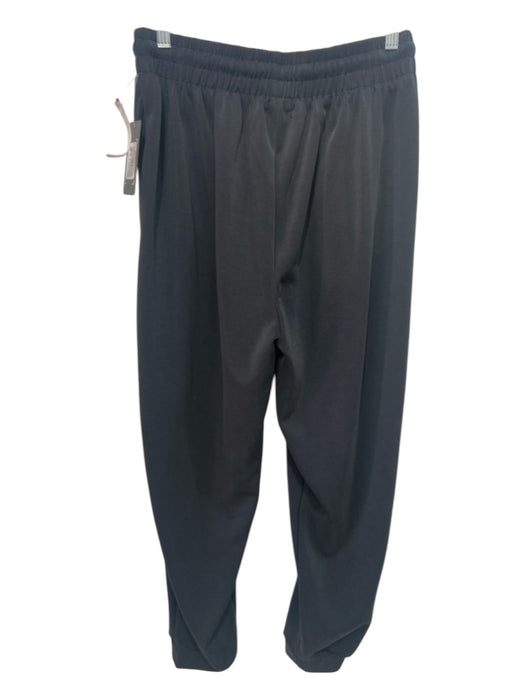 Nux Size XL Black Modal & Polyester Blend Elastic Drawstring Waist Tapered Pants Black / XL