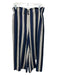 No.6 Store Size 2 Blue, Beige, Multi Striped Elastic Waist Wide Leg Pants Blue, Beige, Multi / 2