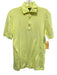 Sid Mashburn Size S Yellow Cotton Solid Polo Men's Short Sleeve Yellow / S