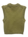 Tibi Size XXS Sage green Cotton Sleeveless Crochet Ribbed Sweater Sage green / XXS