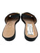 Gucci Shoe Size 38 Black Leather Block Heel Horsebit Open Toe Slide Sandals Black / 38