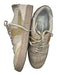 Dolce Vita Shoe Size 8.5 Tan & Rose Gold Canvas & Leather Beaded Detail Sneakers Tan & Rose Gold / 8.5