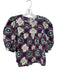 Hunter Bell Size M Purple & Mint Cotton Long Balloon Sleeve Tie Dye Top Purple & Mint / M