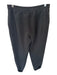 Spanx Size L Black Polyester Blend Cuffed Draw Cord Athletic Pants Black / L
