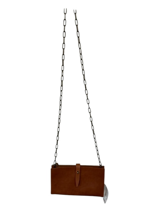 Madewell Tobacco Leather Chain Strap Rectangle Bag Tobacco / XS