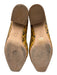 Tory Burch Shoe Size 7 Yellow & Green Leather Square Toe Gold Hardware Loafers Yellow & Green / 7