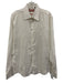 Thomas Pink Size 16.5 White Cotton Solid Button Up Men's Long Sleeve Shirt White / 16.5