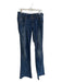 Hudson Size 29 Med Dark Wash Cotton 5 Pocket Copper Hardware Zip Fly Flare Jeans Med Dark Wash / 29